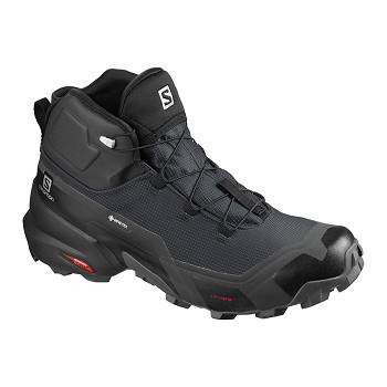 Salomon Férfi CROSS HIKE Mid Cut GTX Túracipő Fekete